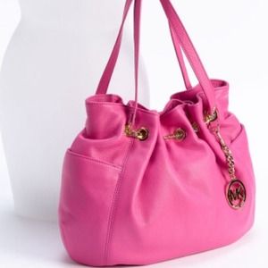 ❗️SOLD❗️MICHAEL KORS JET SET CHAIN LINK BAG-pink