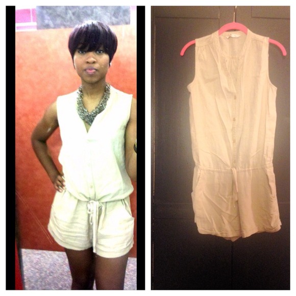 Beige Romper summer ready!