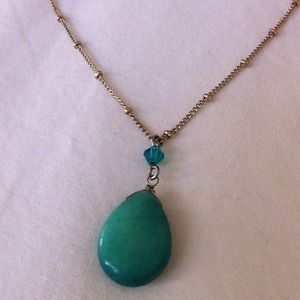 Bohemian Style Turquoise Necklace