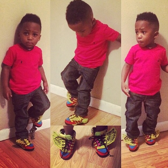 Jeremy Scott Adidas toddler size 7C - Picture 3 of 3