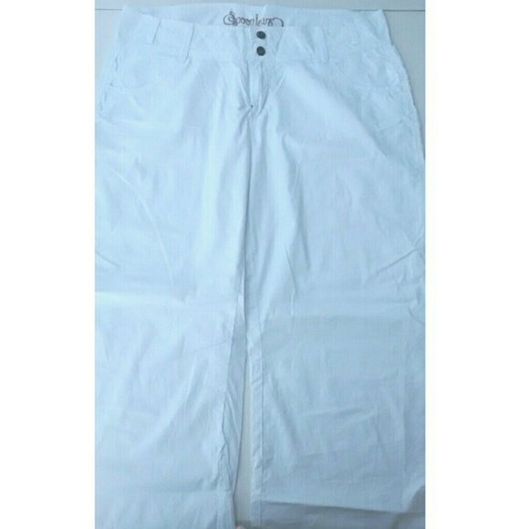 *SOLD*   Beach Pants White Semi Sheer
