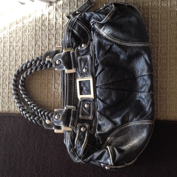 Black handbag