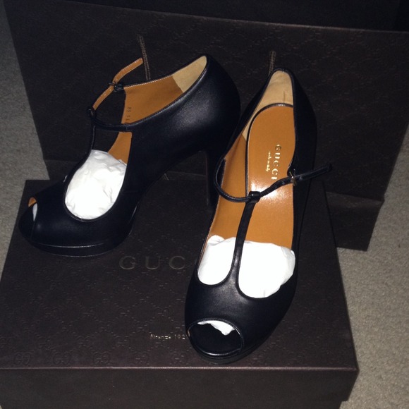 Gucci Peep toe pumps - Picture 3 of 4