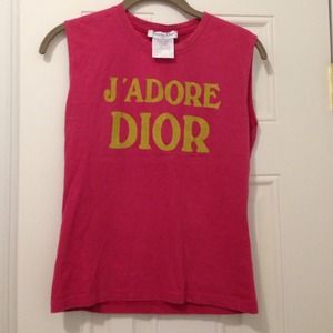 J'adore Dior authentic Christian Dior tank