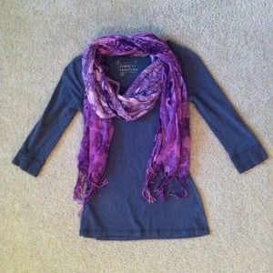 Ombré Paisley Scarf