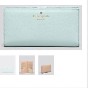 Kate Spade blue wallet