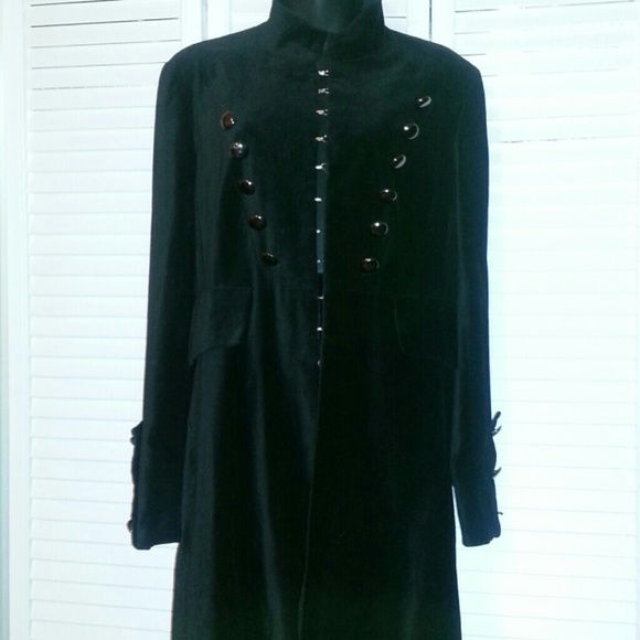 Black Velvet trench