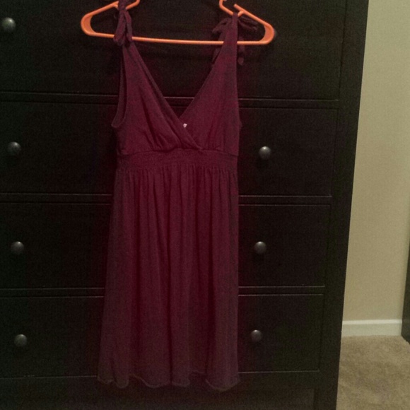 Plum sun dress