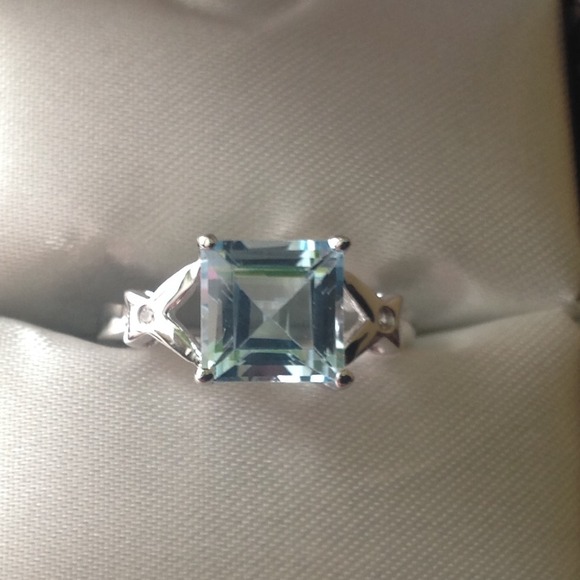 Bundled Blue Topaz Ring & Watch for @jmlew22