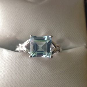 Bundled Blue Topaz Ring & Watch for @jmlew22