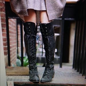 Jeffrey Campbell Joe Lace Up Boot 8M