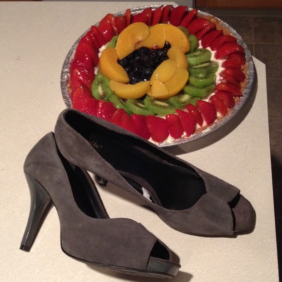 Grey  shoes