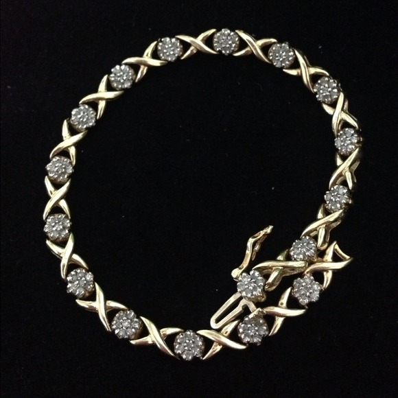 💖For diamonddiva 10ktTennis Bracelet/Diamonds💖