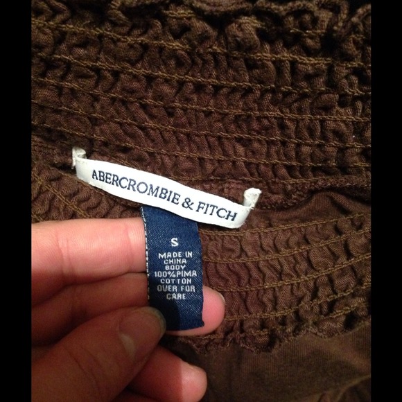 SOLD!! Brown Abercrombie & Fitch Skirt - Picture 2 of 2