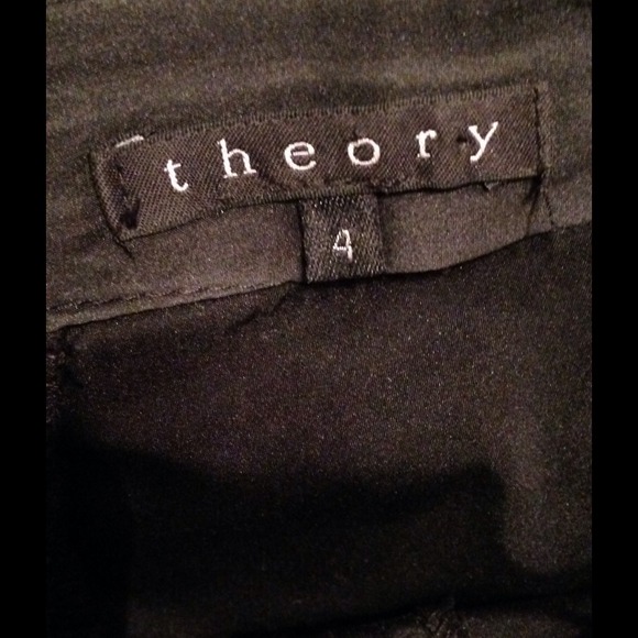 SOLD Theory strapless dress SOLD - Picture 3 of 3