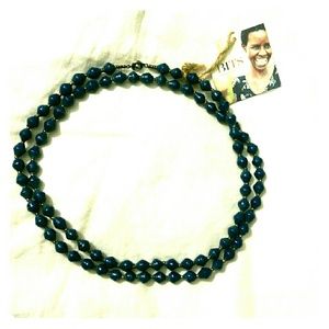 ✨REDUCED✨ Handcrafted blue beaded necklace