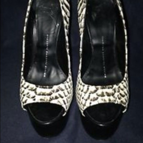 Giuseppe Zanotti Python Denny Peep Toe Pump - Picture 2 of 3