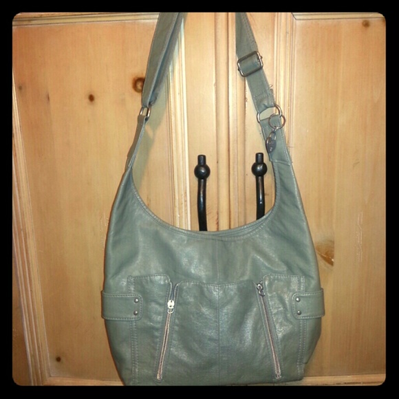 NEW light green leather American Rag Cie Purse