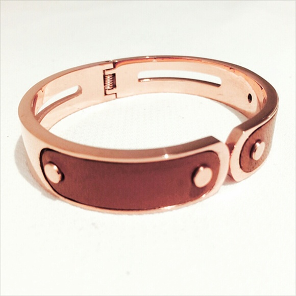 Saddle Survival Bangle Tan Napa Leather - Picture 2 of 3