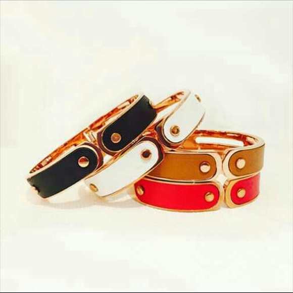 Saddle Survival Bangle Tan Napa Leather - Picture 3 of 3