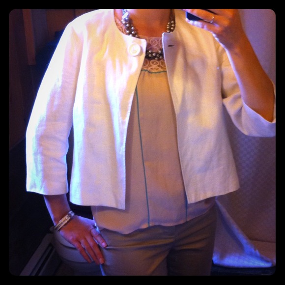 Irish Linen Cape style jacket