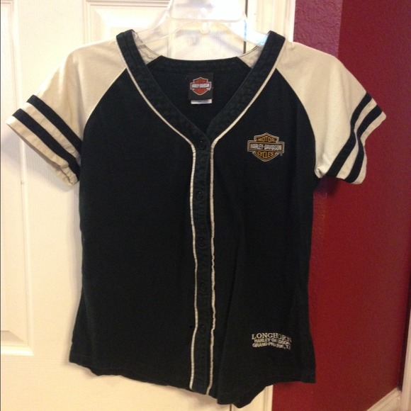 Harley-Davidson baseball jersey