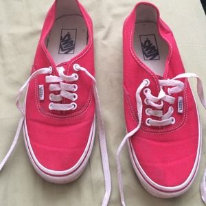Red Vans