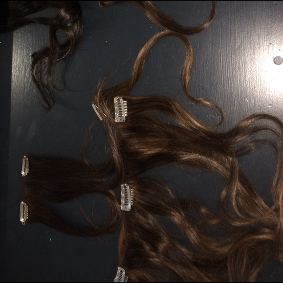 7 piece of hair extensions