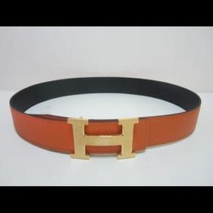 Hermes H Buckle reversible belt
