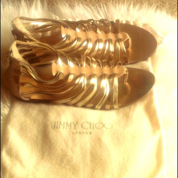 ✨Sold On Tradesy✨ Jimmy Choo Gladiator Sandals