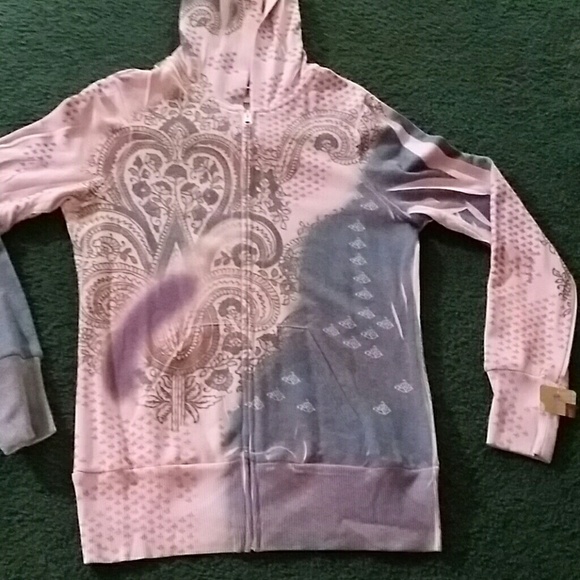 Mauve Hoodie with design