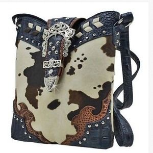 Handbags - Cow print messenger Handbags - Cow print messenger