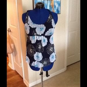 NY&Co Floral Tank