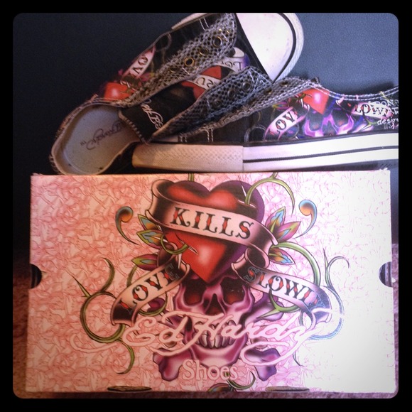 Ed Hardy Slip on Shoes