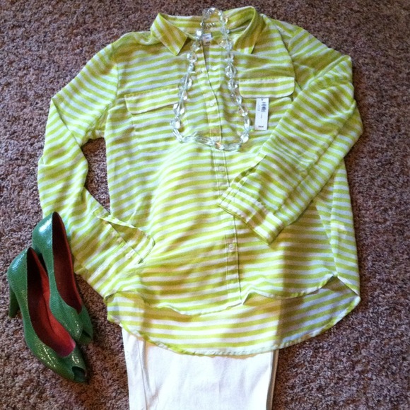 Old Navy Sheer Blouse