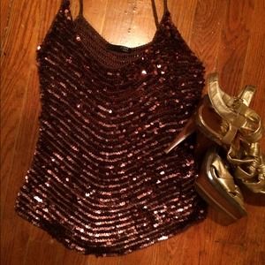 J Crew Hand knit Strappy Top