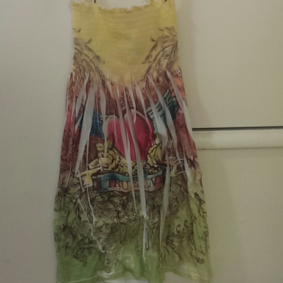 Summer dress or swimsuit cover
