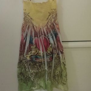 Summer dress or swimsuit cover