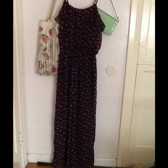 Navy Floral Jumpsuit! - Picture 1 of 4