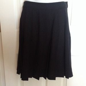 Calvin Klein pleated black skirt