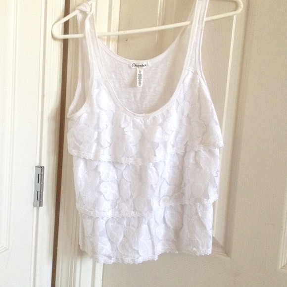 White tank top