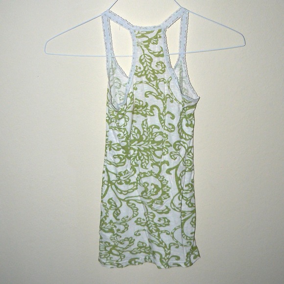 Flowery Pattern Racerback - Picture 2 of 2