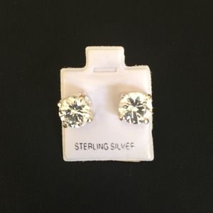 Diamond/Rhinestone Impersonation Earrings