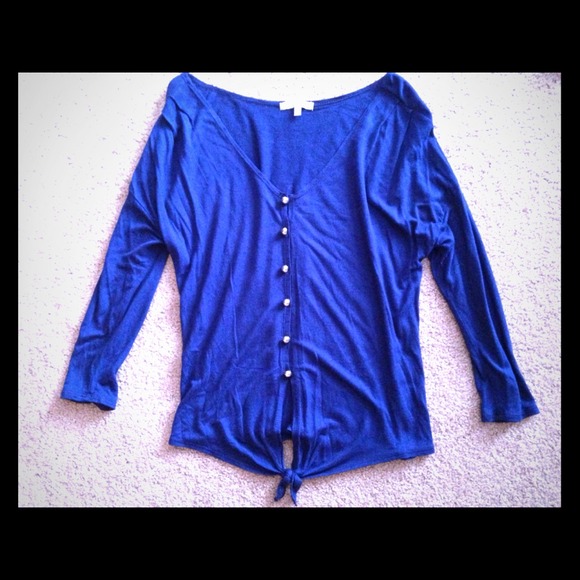 Button up half sleeve top!