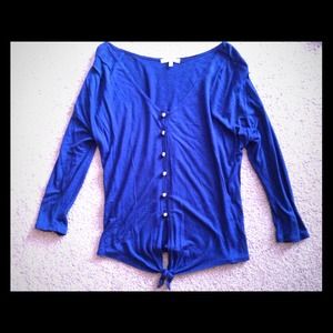 Button up half sleeve top!