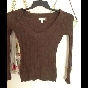 Brown cozy sweater !
