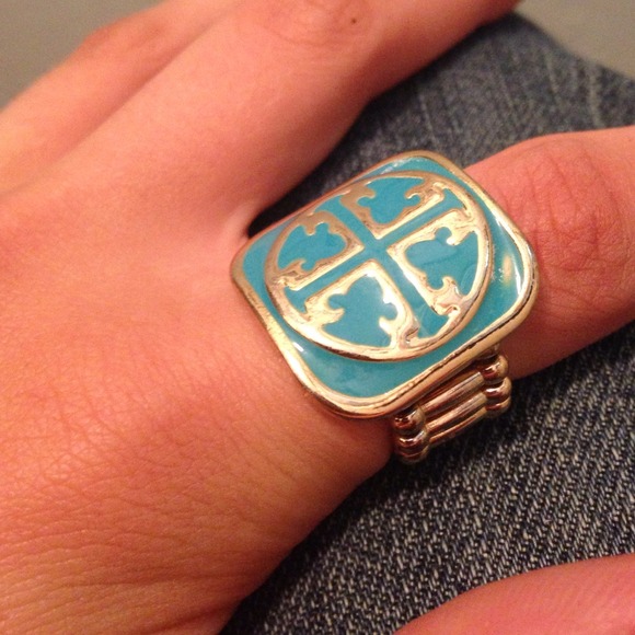 Tory burch ring turquoise
