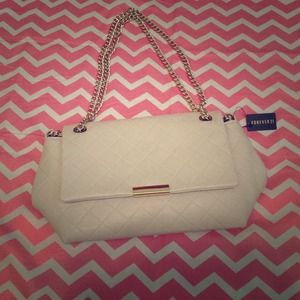 F21 Fancy Quilted Shoulder Bag