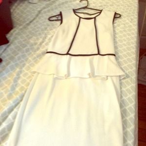 White work dress