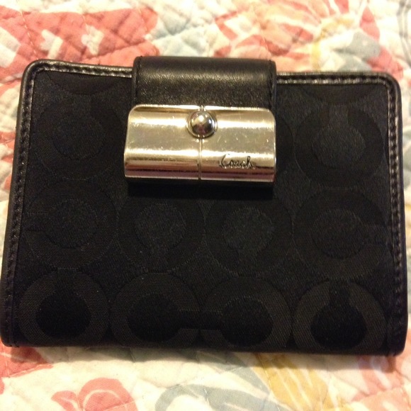 Authentic coach wallet